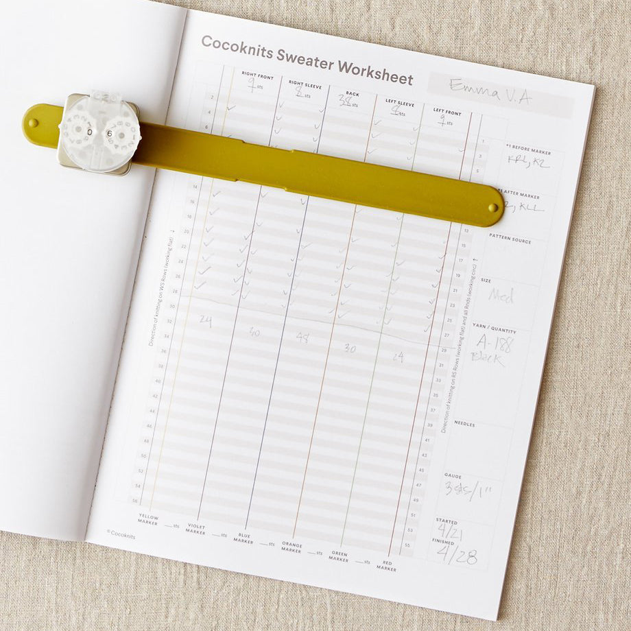 Sweater Worksheet Journal