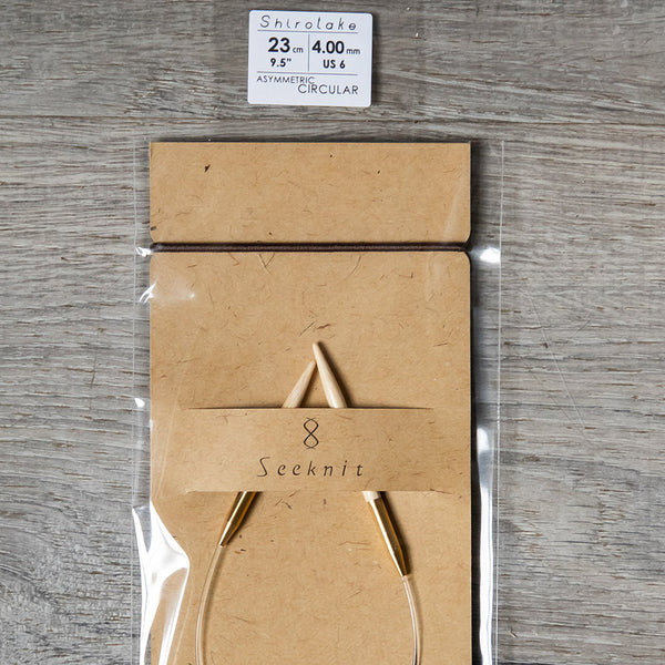 Seeknit Shirotake Asymmetric Circular Needles 9.5